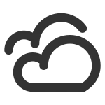 Cloudy SVG Icon